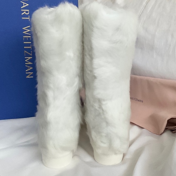 Stuart Weitzman Superchill Ultra Shearling Fur Boots Apres Ski $695 NEW - Picture 10 of 15